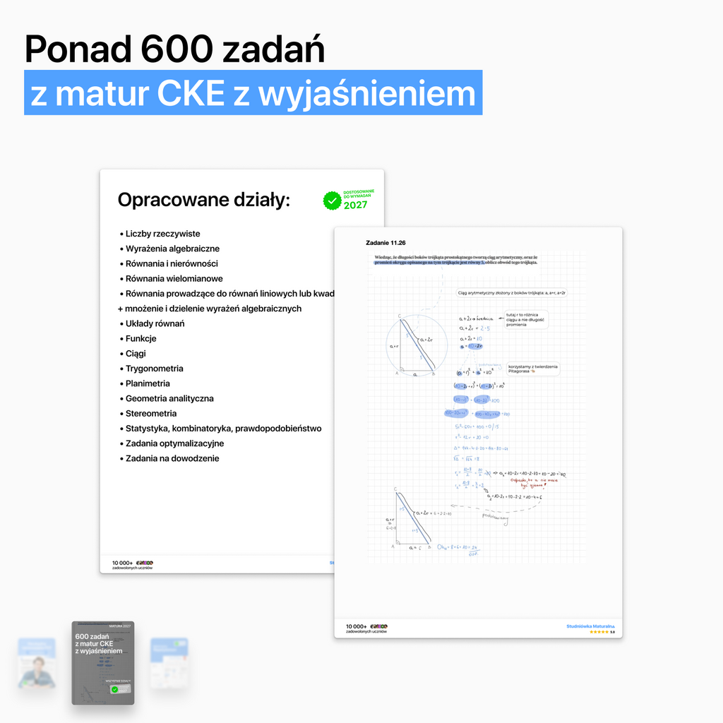 Zestaw opracowań z matematyki (matura 2027, wersja pdf)