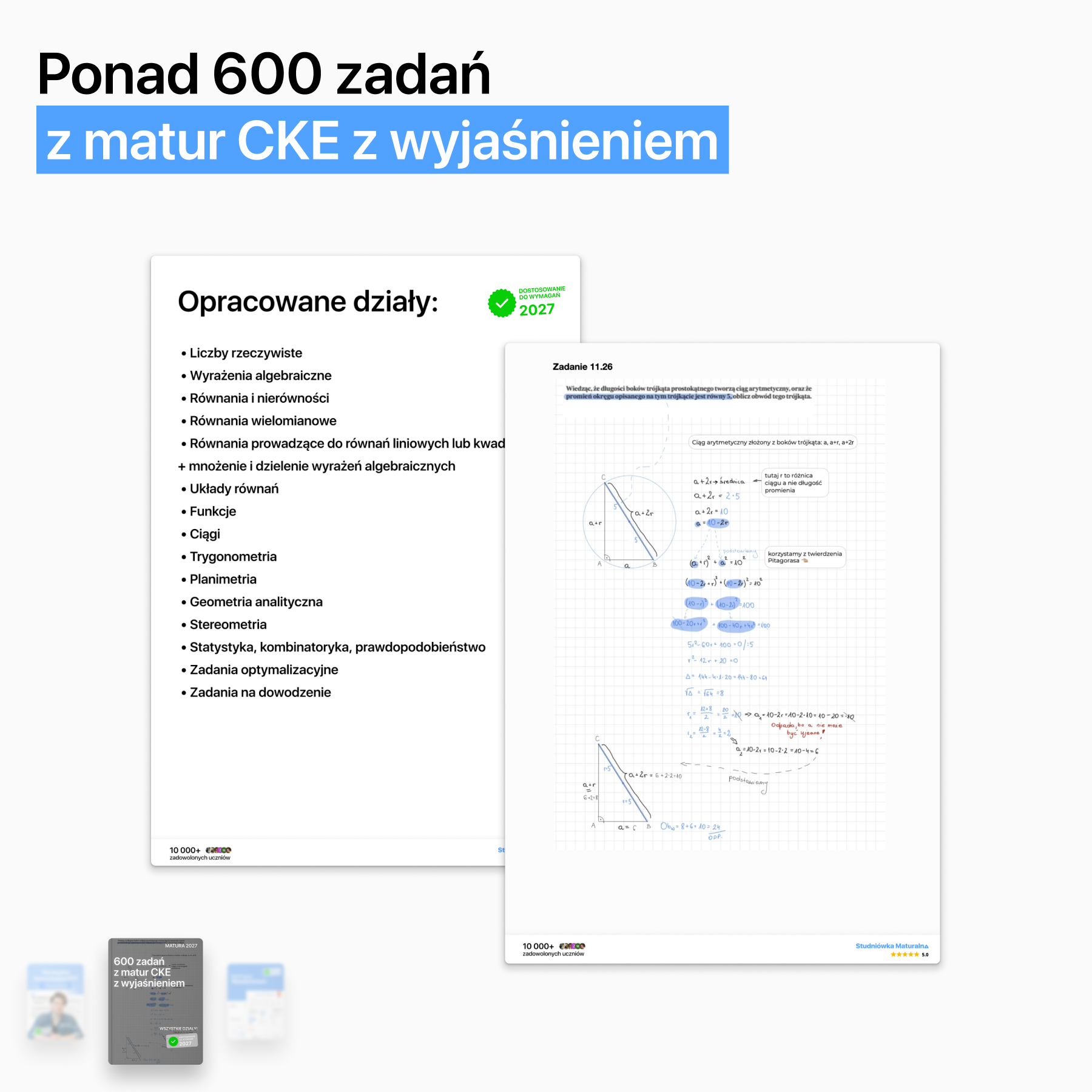 Zestaw opracowań z matematyki (matura 2027, wersja pdf)