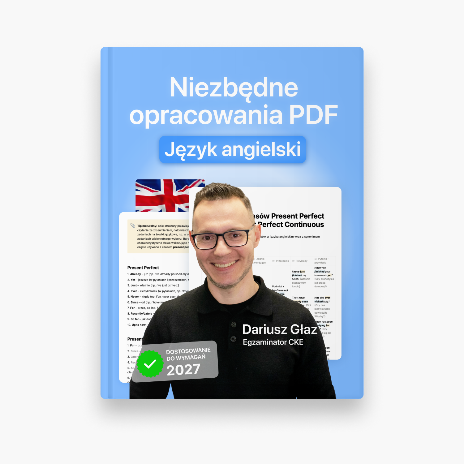 Zestaw opracowań z języka angielskiego (matura 2027, wersja pdf)