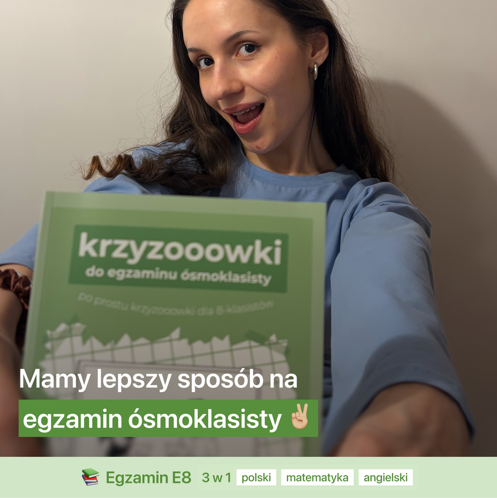 Krzyżówki do egzaminu ósmoklasisty