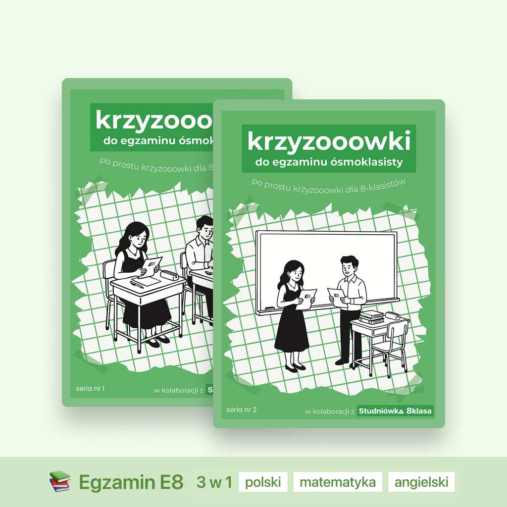 Krzyżówki do egzaminu ósmoklasisty