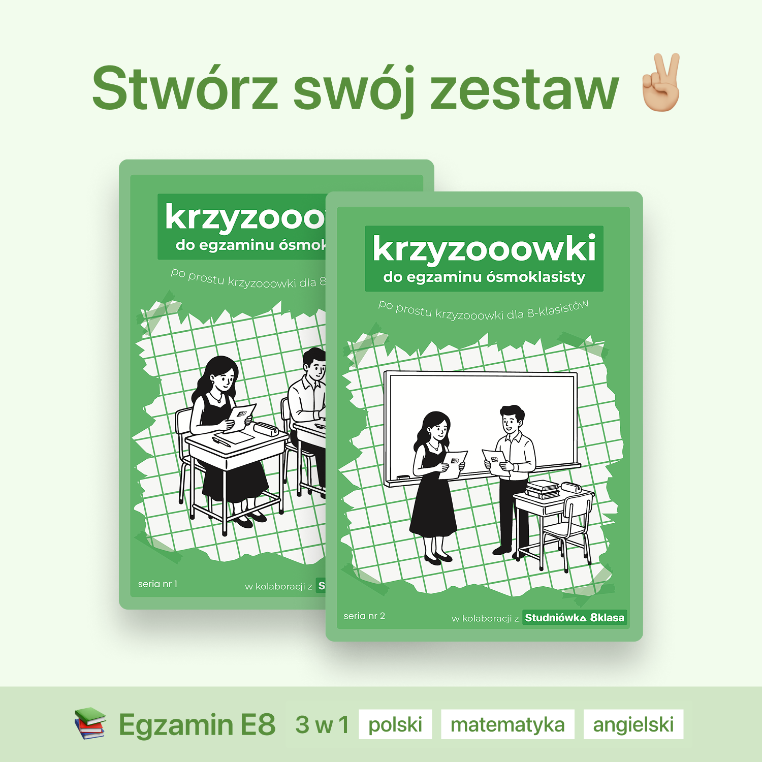 Krzyżówki do egzaminu ósmoklasisty