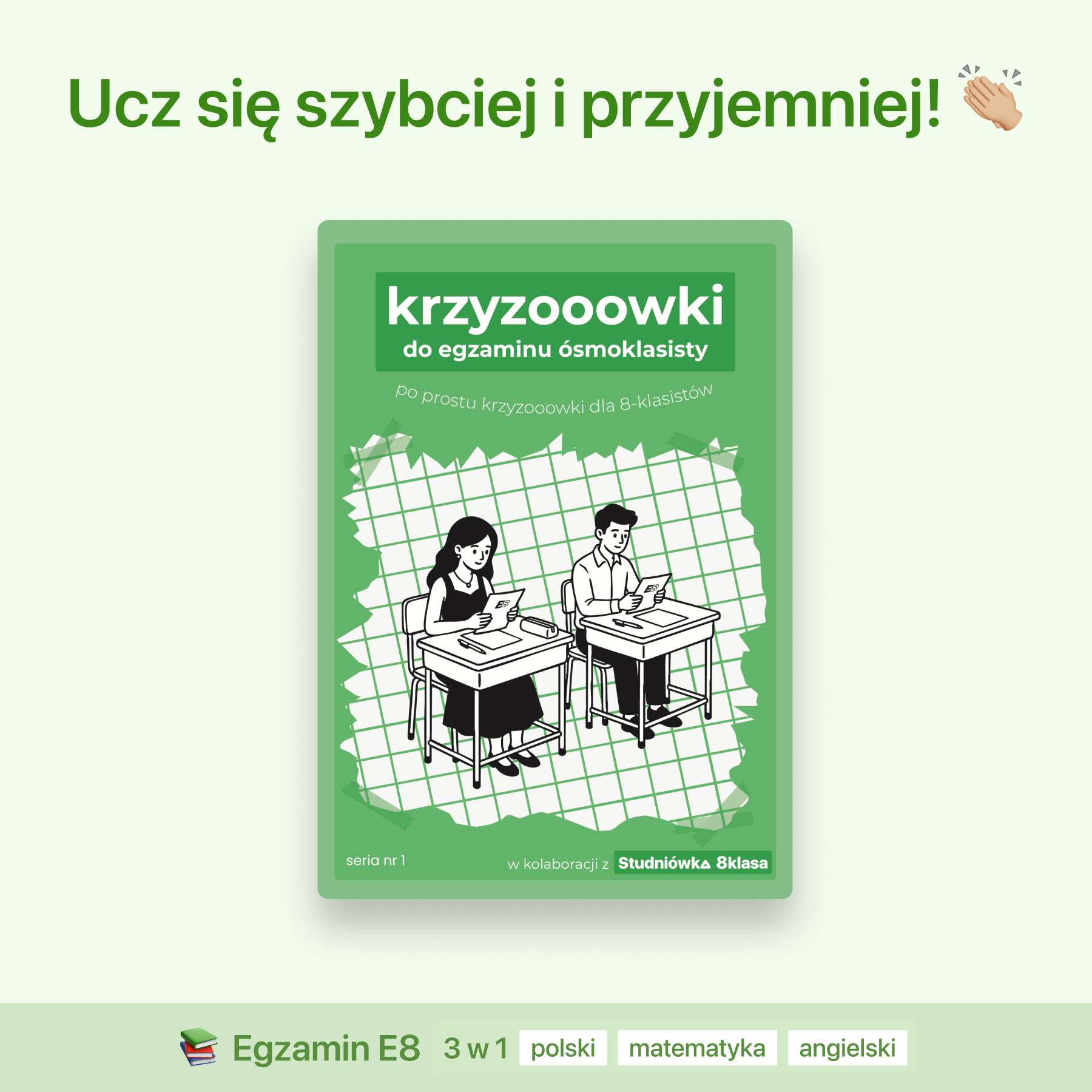 Krzyżówki do egzaminu ósmoklasisty