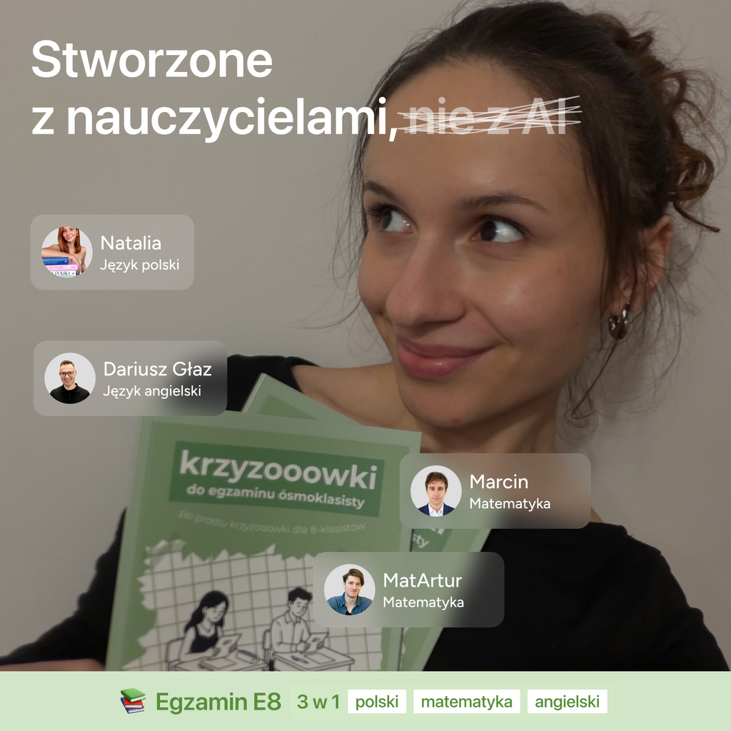 Krzyżówki do egzaminu ósmoklasisty