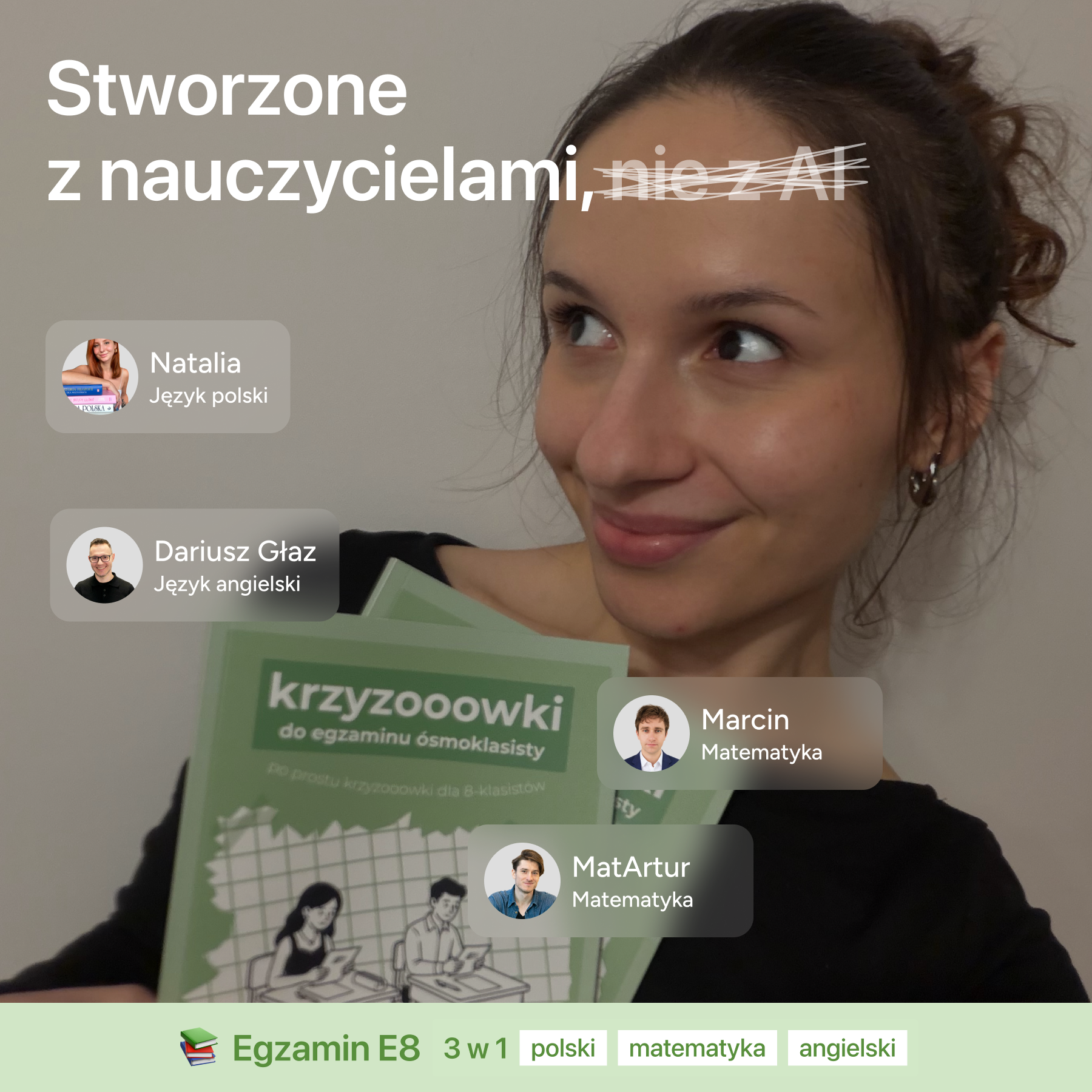Krzyżówki do egzaminu ósmoklasisty