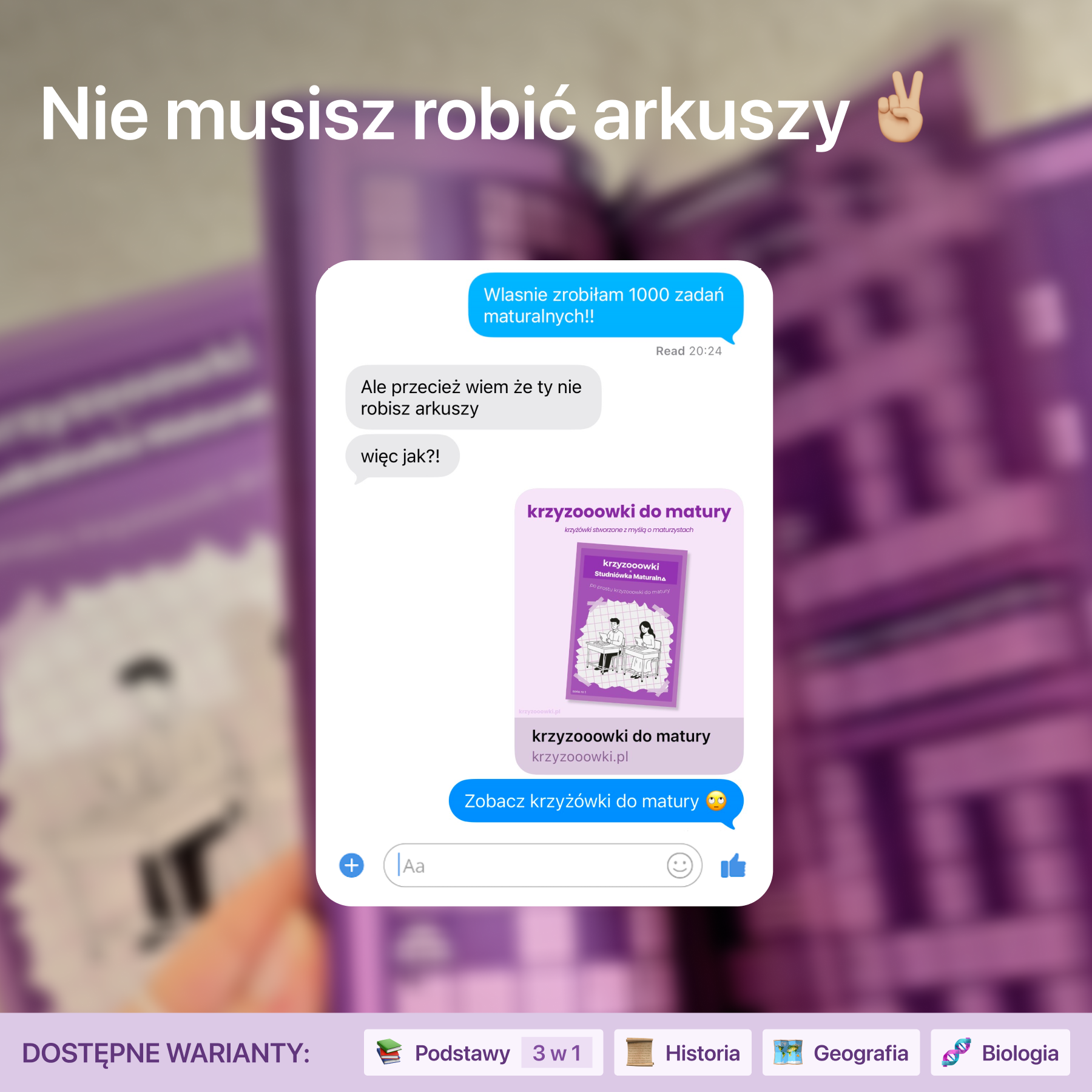 Krzyżówki do matury