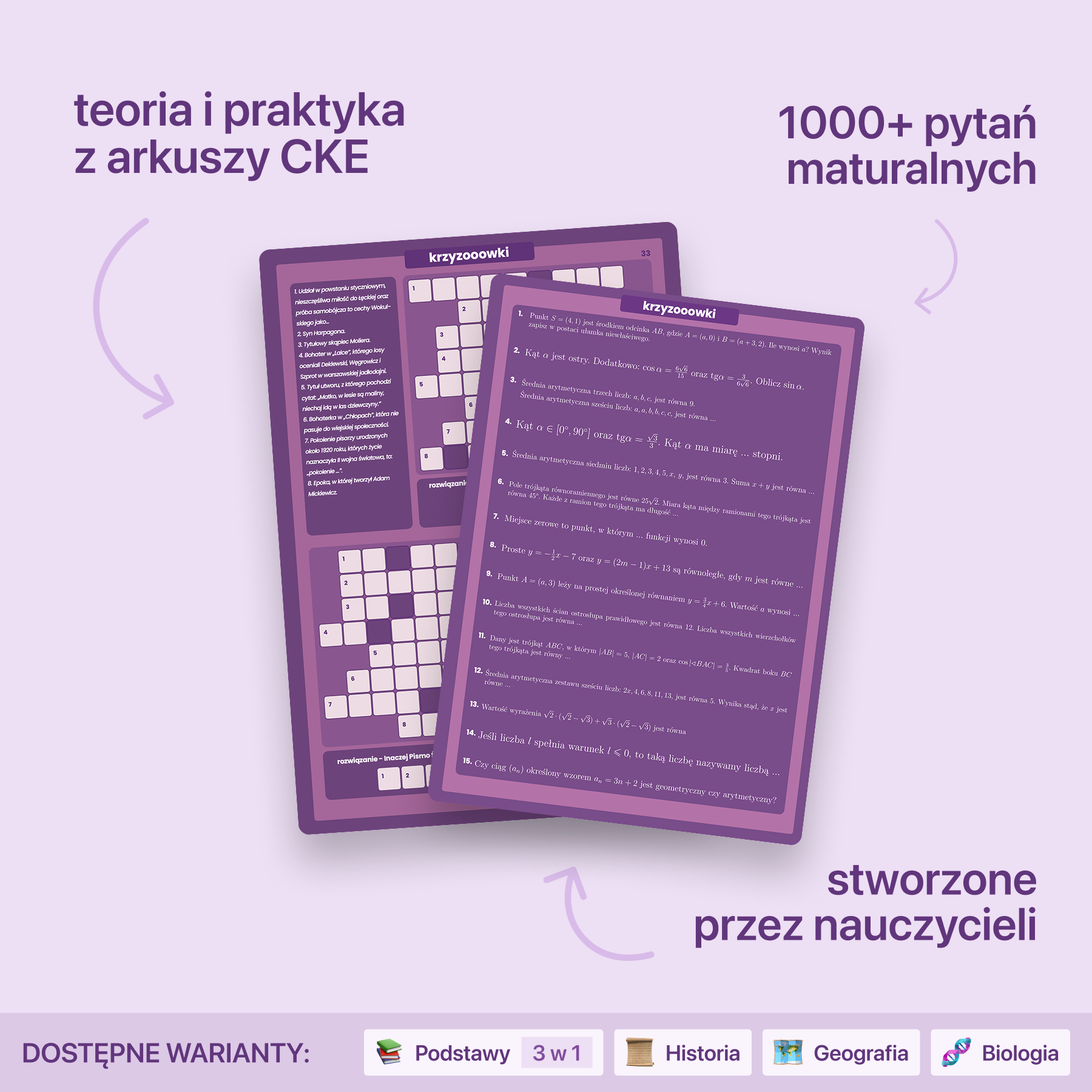 Krzyżówki do matury