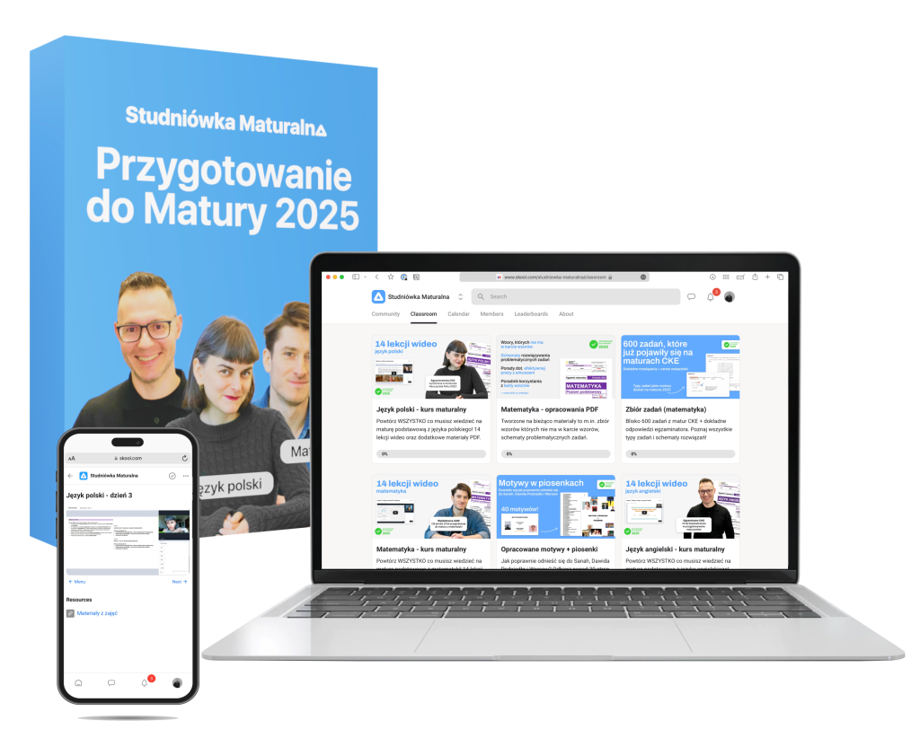 Przygotowanie do matury | Powtórzenie do matury 2025 | Matura 2025 | Studniówka Maturalna